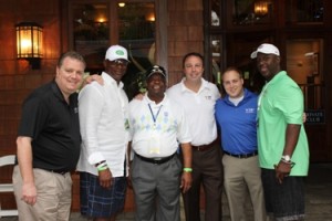 VIP Representatives with Football Great Eric Dickerson and Golfing Legend Lee Elder